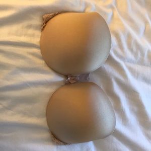 VS nude strapless bra